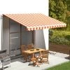 SUPERMARKET Tissu De Remplacement Pour Auvent Jaune Et Orange 4,5x3,5 M 2 SUPERMARKET Tissu De Remplacement Pour Auvent Jaune Et Orange 4,5x3,5 M -Tente de réception Soldes 63650102 1