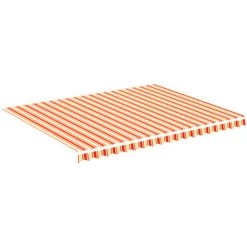 SUPERMARKET Tissu De Remplacement Pour Auvent Jaune Et Orange 4,5x3,5 M 8 SUPERMARKET Tissu De Remplacement Pour Auvent Jaune Et Orange 4,5x3,5 M -Tente de réception Soldes 63650102 2