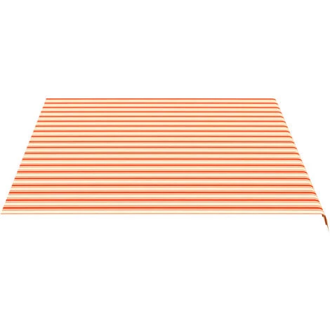 SUPERMARKET Tissu De Remplacement Pour Auvent Jaune Et Orange 4,5x3,5 M 6 SUPERMARKET Tissu De Remplacement Pour Auvent Jaune Et Orange 4,5x3,5 M - Image 4