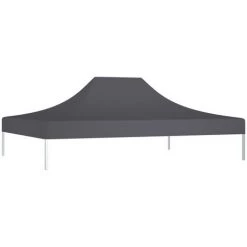 SUPERMARKET Toit De Tente De Réception 4x3 M Anthracite 270 G/m² -Tente de réception Soldes 63653597 2