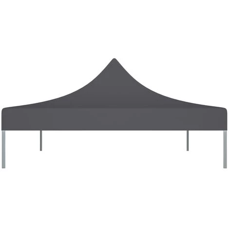 SUPERMARKET Toit De Tente De Réception 4,5x3 M Anthracite 270 G/m² 6 SUPERMARKET Toit De Tente De Réception 4,5x3 M Anthracite 270 G/m² – Image 4