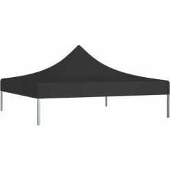 SUPERMARKET Toit De Tente De Réception 2x2 M Noir 270 G/m² -Tente de réception Soldes 63654079 2