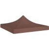 SUPERMARKET Toit De Tente De Réception 3x3 M Marron 270 G/m² -Tente de réception Soldes 63654199 1