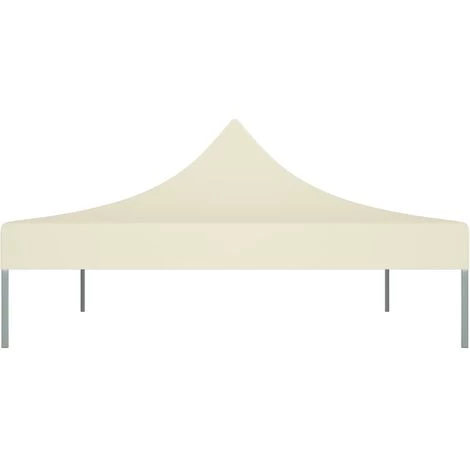 SUPERMARKET Toit De Tente De Réception 4,5x3 M Crème 270 G/m² 6 SUPERMARKET Toit De Tente De Réception 4,5x3 M Crème 270 G/m² – Image 4