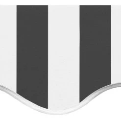 SUPERMARKET Tissu De Remplacement Pour Auvent Anthracite Et Blanc 4x3,5 M 11 SUPERMARKET Tissu De Remplacement Pour Auvent Anthracite Et Blanc 4x3,5 M -Tente de réception Soldes 63655556 5