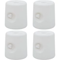 SUPERMARKET Poids De Tonnelle 4 Pcs PE Blanc -Tente de réception Soldes 63660860 2
