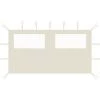 SUPERMARKET Paroi Latérale De Belvédère Avec Fenêtres 4x2 M Crème 1 SUPERMARKET Paroi Latérale De Belvédère Avec Fenêtres 4x2 M Crème -Tente de réception Soldes 63664624 1