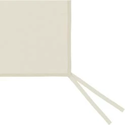 SUPERMARKET Paroi Latérale De Belvédère Avec Fenêtres 4x2 M Crème -Tente de réception Soldes 63664624 3