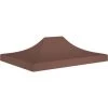 SUPERMARKET Toit De Tente De Réception 4,5x3 M Marron 270 G/m² -Tente de réception Soldes 63664983 1