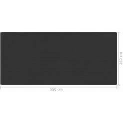 SUPERMARKET Tapis De Tente 250x550 Cm Anthracite SUHB-310686 -Tente de réception Soldes 63668889 4
