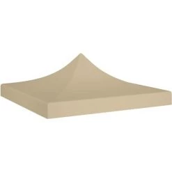 SUPERMARKET Toit De Tente De Réception 3x3 M Beige 270 G/m²
