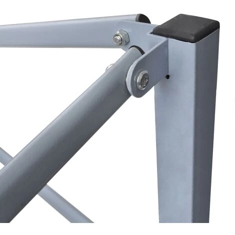 SUPERMARKET Tente De Réception Escamotable 3 X 3 M Anthracite 6 SUPERMARKET Tente De Réception Escamotable 3 X 3 M Anthracite - Image 4