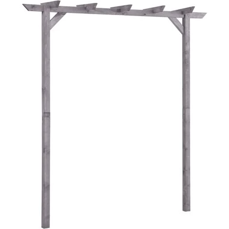 SUPERMARKET Pergola De Jardin Gris 200x40x205 Cm Bois De Pin Imprégné 3 SUPERMARKET Pergola De Jardin Gris 200x40x205 Cm Bois De Pin Imprégné