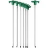 PERLE RARE 8X Piquets De Tente En Acier - Piquets Longs Et Durables Avec Monture En Plastique Pour Le Camping -Tente de réception Soldes 63734085 1