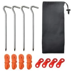 CATHERINE Sac De Rangement Pour Piquet De Sol Pour Accessoires De Tente De Camping 4