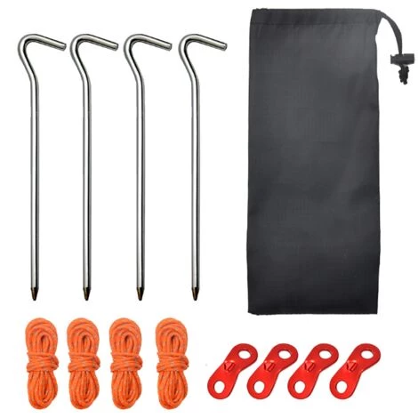 CATHERINE Sac De Rangement Pour Piquet De Sol Pour Accessoires De Tente De Camping 4 3 CATHERINE Sac De Rangement Pour Piquet De Sol Pour Accessoires De Tente De Camping 4