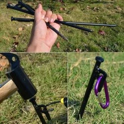 LIFCAUSAL Paquet De 8 Piquets De Tente En Métal Robuste Pour Piquets De Tente En Acier De Camping 16 Pouces Incassables Et Inflexibles 9 LIFCAUSAL Paquet De 8 Piquets De Tente En Métal Robuste Pour Piquets De Tente En Acier De Camping 16 Pouces Incassables Et Inflexibles -Tente de réception Soldes 63745760 3