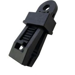 GALOZZOIT Bache Tente Clip En Plastique 20 Pieces Multi-usages Clips De Bâche De Tente En Plastique Snaps Pour Bâches, Auvents Et Couvertures, Tentes, Camping En Plein Air, Caravane, Auvents-le Noir