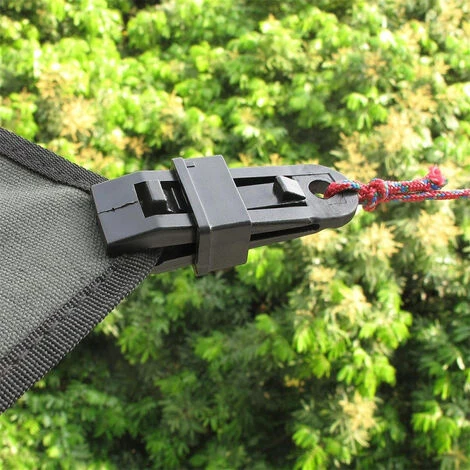 GALOZZOIT Bache Tente Clip En Plastique 20 Pieces Multi-usages Clips De Bâche De Tente En Plastique Snaps Pour Bâches, Auvents Et Couvertures, Tentes, Camping En Plein Air, Caravane, Auvents-le Noir 4 GALOZZOIT Bache Tente Clip En Plastique 20 Pieces Multi-usages Clips De Bâche De Tente En Plastique Snaps Pour Bâches, Auvents Et Couvertures, Tentes, Camping En Plein Air, Caravane, Auvents-le Noir - Image 2