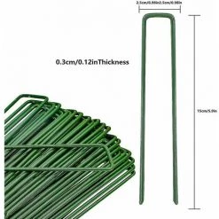 FOZIY Piquets De Tente Piquets De Sol Piquets De Jardin Piquets De Jardin (20 Pièces, Vert)，Fonepro -Tente de réception Soldes 63841375 2