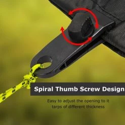 GroupM Clip De Tente 10 Pièces Clip De Canopée Clip Coupe-vent Renforcé Grand Ensemble De Clips De Tente -Tente de réception Soldes 63889674 4