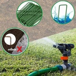 DECKON Piquets De Jardin Piquet De Fixation Tente Piquets De Sol Cheville De Jardin Agrafes De Jardinage Pour Fixer Toile De Paillage Clôture De Jardin Barrière Contre Filets Camping Gazon Artificiel,20pièce -Tente de réception Soldes 63951422 4