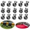 THSINDE 15PCS Pinces En Plastique Pour Tente, Clip Bache,Clip Auvents, Accessoires Pour Activités Camping Canopy -Tente de réception Soldes 64085295 1