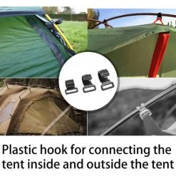 THSINDE 15PCS Pinces En Plastique Pour Tente, Clip Bache,Clip Auvents, Accessoires Pour Activités Camping Canopy -Tente de réception Soldes 64085295 2