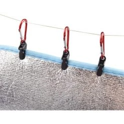 Thsinde Clip De Fixation Coupe-vent Pour Tente De Camping, + Crochet De Levage, 12 Pieces -Tente de réception Soldes 64085395 3