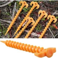FR-LIFE BR-Vie Ongles Au Sol Piquets De Tente En Plastique PP De Qualité, Corde Piquet Clou Pour La Tente D'Exterieur Equipement Accessoire De TentePour Plage, Plage, Jungle, Boue.Jaune(20cm×4.5cm, 20 Pcs) 9 FR-LIFE BR-Vie Ongles Au Sol Piquets De Tente En Plastique PP De Qualité, Corde Piquet Clou Pour La Tente D'Exterieur Equipement Accessoire De TentePour Plage, Plage, Jungle, Boue.Jaune(20cm×4.5cm, 20 Pcs) -Tente de réception Soldes 64136068 3