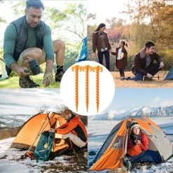 FR-LIFE BR-Vie Ongles Au Sol Piquets De Tente En Plastique PP De Qualité, Corde Piquet Clou Pour La Tente D'Exterieur Equipement Accessoire De TentePour Plage, Plage, Jungle, Boue.Jaune(20cm×4.5cm, 20 Pcs) 11 FR-LIFE BR-Vie Ongles Au Sol Piquets De Tente En Plastique PP De Qualité, Corde Piquet Clou Pour La Tente D'Exterieur Equipement Accessoire De TentePour Plage, Plage, Jungle, Boue.Jaune(20cm×4.5cm, 20 Pcs) -Tente de réception Soldes 64136068 5