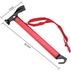 HAZEL Kits Extracteurs Maillets Piquets De Tente Clous Puller Multifonction Pour L'extérieur Camping Randonnée -Tente de réception Soldes 64196546 2