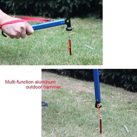 HAZEL Kits D'extracteur De Maillet Clous De Poteaux De Tente Extracteur Multifonction Pour La Randonnée De Camping En Plein Air 5 HAZEL Kits D'extracteur De Maillet Clous De Poteaux De Tente Extracteur Multifonction Pour La Randonnée De Camping En Plein Air – Image 3