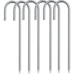 BF Piquets De Sol En Acier 6 Pièces