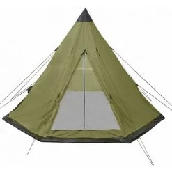 TANCYCO Tente Pour 3-4 Personnes, Tente Familiale étanche Pour Camping Pêche Randonnée (vert) -Tente de réception Soldes 64496766 4