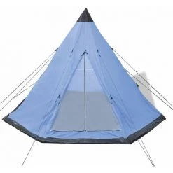 TANCYCO Tente Pour 3-4 Personnes, Tente Familiale étanche Pour Camping Pêche Randonnée (bleu) 10 TANCYCO Tente Pour 3-4 Personnes, Tente Familiale étanche Pour Camping Pêche Randonnée (bleu) -Tente de réception Soldes 64496829 4