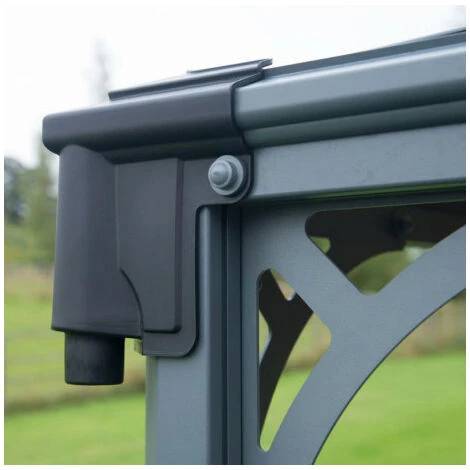 CANOPIA Tonnelle MARTINIQUE 4300 - Gris Anthracite 7 CANOPIA Tonnelle MARTINIQUE 4300 - Gris Anthracite – Image 5