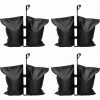 Dontodent Lot De 4 Poids De Sable Pour Gazebo,Poids De Sacs De Jambes De Gazebo De Qualité Industrielle,Sac De Poids De Cousu Robuste,pour Les Tente Pare-Soleil,Parasols,Auvent,Sac à Pieds Lestés Trampolines -Tente de réception Soldes 64861302 1
