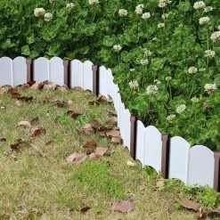 LLOVE Lot De 20 Piquets D'ancrage Au Sol En Plastique De 24 Cm - Piquets D'ancrage Au Sol - Piquets D'ancrage De Jardin - Piquets De Fixation Pour Bordure De Jardin, Terrasse, Tente -Tente de réception Soldes 64871431 4