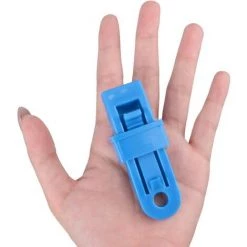 PERLE RARE Pinces De Bâche Clips De Tente 12 Pièces Clips De Bâche En Plastique Pour Activités De Plein Air Camping,bleu -Tente de réception Soldes 64904508 3