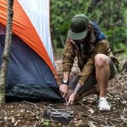 Piquets De Tente, 15 Pièces Piquets De Fixation Sol, Piquets De Tente Camping, Sardines Piquet, Pour Tente De Camping Auvent De Camping Clous Pour Jardinage(0.6mm*18cm) 56Vingt -Tente de réception Soldes 64940519 4