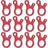 EAUDACè 12 Pièces Tendeur De Corde Tendeur De Tente Rouge Corde Tendeur Anti-dérapant Corde À Vent Boucle Tendeur En Alliage D'Aluminium Léger Pour Camping Auvent Randonnée Escalade Tente Accessoire -Tente de réception Soldes 64942318 1