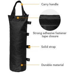 TANCYCO 4 Pièces Sacs De Poids De Sable Poids De Jambe Pour Tente D'auvent Pop Up Pare-soleil Parapluie Pieds Lestés Sac -Tente de réception Soldes 65002364 4