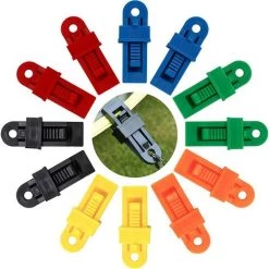 EAUDACè 6 Pièces Piquets De Camping Antirouille, Piquets à Vis De Camping, Tente Pour Sol Dur Et Piquets D'Auvent, Pour Tente Bivvy, Pour Jardin, Camping, Voyage, Extérieur