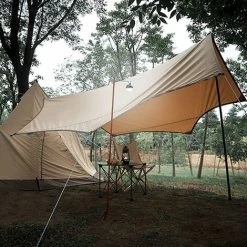 LIFCAUSAL ShineTrip Tente Extérieure Camping Lumière Rack Multifonctionnel Portable Pliant En Alliage D'aluminium Lampe Stand Camping Pêche Lumière Lampe Stand Amovible Lampe Pole Light Hanging Rack Noir -Tente de réception Soldes 65097955 3