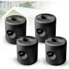 Froadp Ensemble De 4 Supports De Pieds De Pavillon En HDPE, Pouvant être Remplis D'eau Ou De Sable, Pieds Stabilisateurs De Pavillon Pour Auvents De Gazebo, Tentes De Fête De Jardin, Noir -Tente de réception Soldes 65112609 1