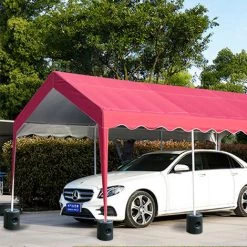 Froadp Ensemble De 4 Supports De Pieds De Pavillon En HDPE, Pouvant être Remplis D'eau Ou De Sable, Pieds Stabilisateurs De Pavillon Pour Auvents De Gazebo, Tentes De Fête De Jardin, Noir -Tente de réception Soldes 65112609 3