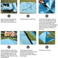 PERLE RARE Tente De Plage, Grande Tente De Plage Pour 3-4 Personnes UPF 50+ Abri De Plage Tente De Camping De Plage Portable Pour Pique-nique En Famille, Pêche, Plage, Jardin Et Activités De Plein Air 11 PERLE RARE Tente De Plage, Grande Tente De Plage Pour 3-4 Personnes UPF 50+ Abri De Plage Tente De Camping De Plage Portable Pour Pique-nique En Famille, Pêche, Plage, Jardin Et Activités De Plein Air -Tente de réception Soldes 65177667 5