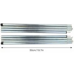 LIFCAUSAL Tente Extérieure Auvent Bâche Poteaux Tente Auvent Support Tiges Fer Auvent Auvent Cadre -Tente de réception Soldes 65275190 2