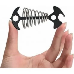 L'FLANEUR 10pcs Tendeurs De Corde De Tente En Alliage D'aluminium Réglable, Piquets D'ancrage En Forme De Poisson Avec Mousqueton Pour Tente De Camping Avec Boucle à Ressort, Boucle De Corde à Vent Noir ANEUR 11 L'FLANEUR 10pcs Tendeurs De Corde De Tente En Alliage D'aluminium Réglable, Piquets D'ancrage En Forme De Poisson Avec Mousqueton Pour Tente De Camping Avec Boucle à Ressort, Boucle De Corde à Vent Noir ANEUR -Tente de réception Soldes 65362618 5